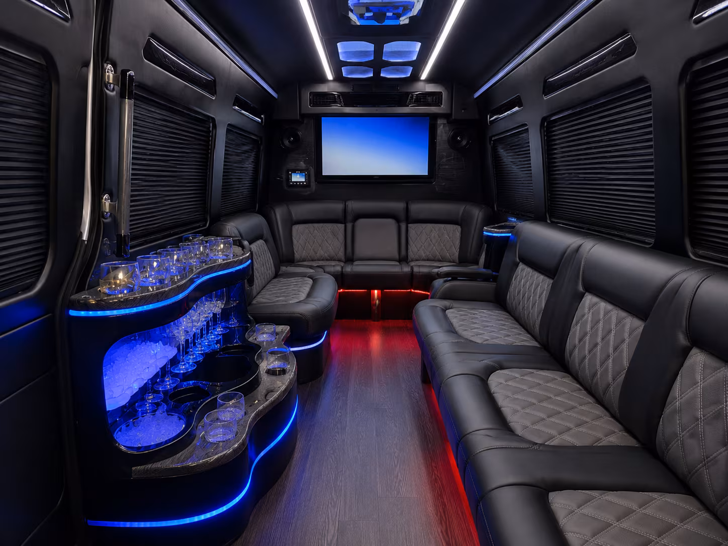 bus rental options for oceanside trips