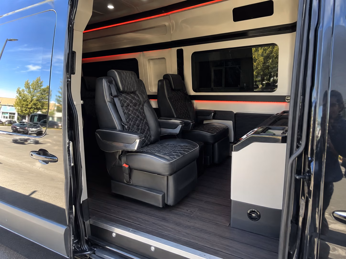 oceanside prom transportation onboard seating